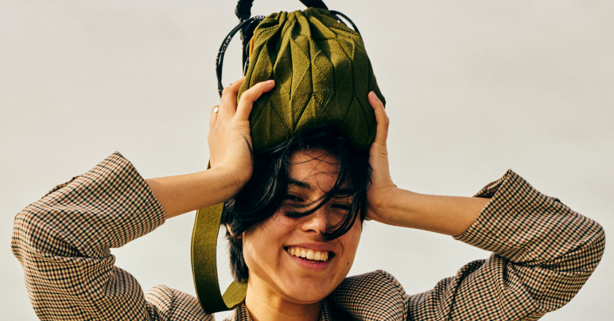 Atacz | From Bottles To Bags. Sustainable Fashion Knit Bag From Canada
