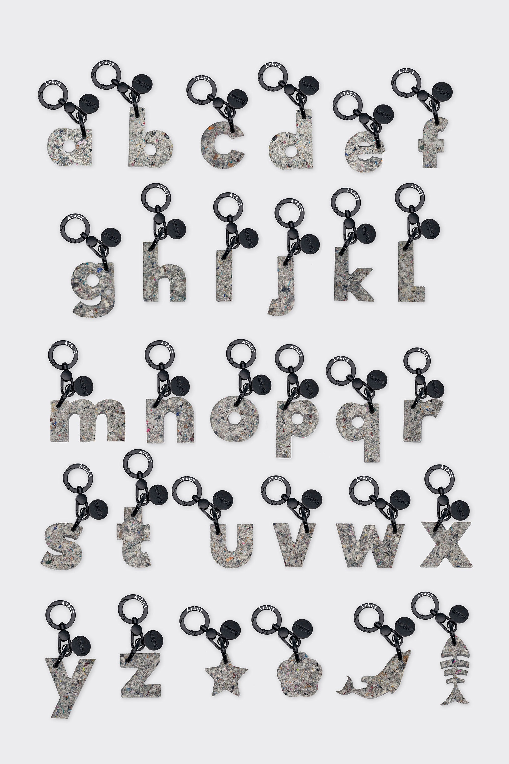 ATACZ x Paneco Small Keychain - Black