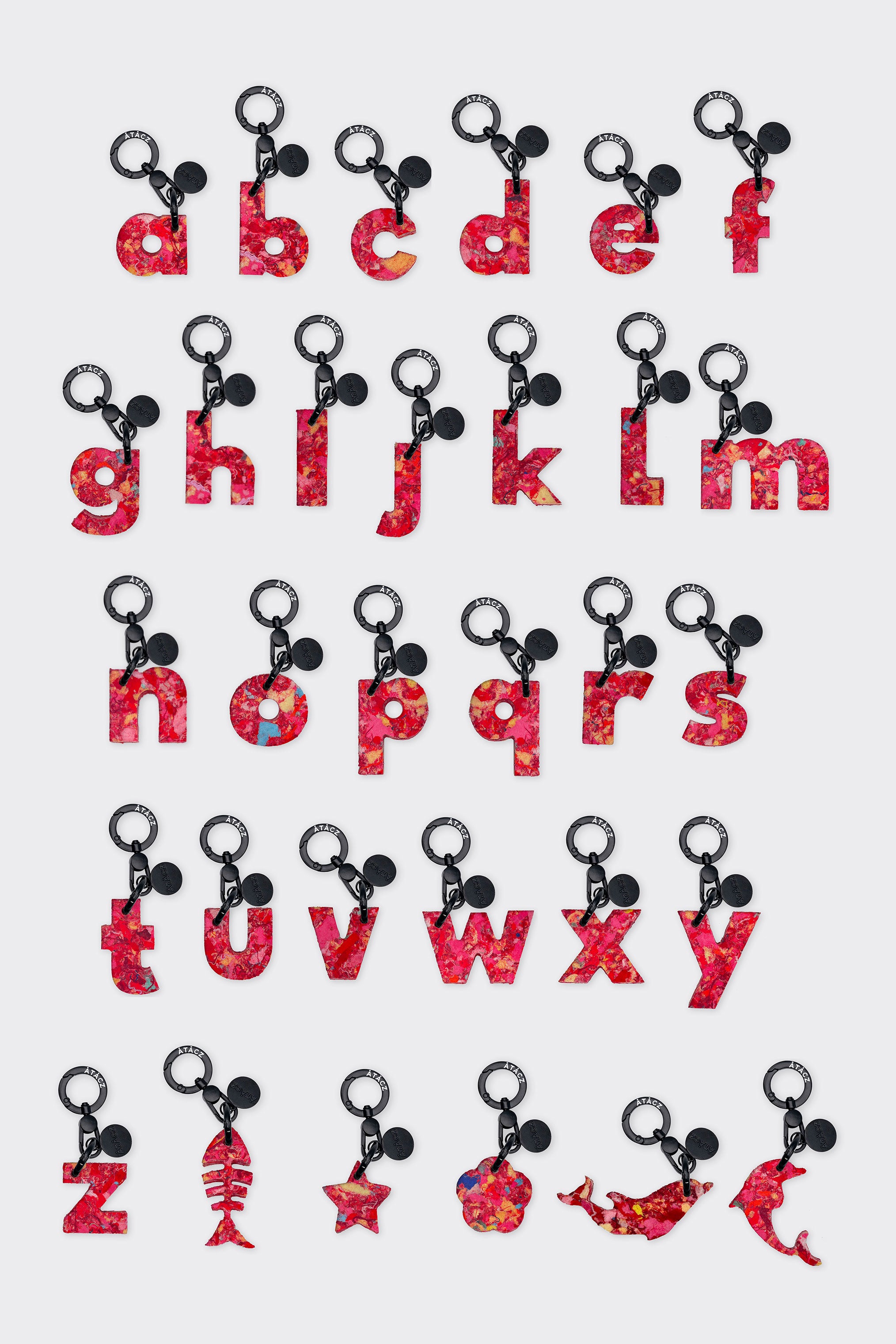ATACZ x Paneco Small Keychain - Red