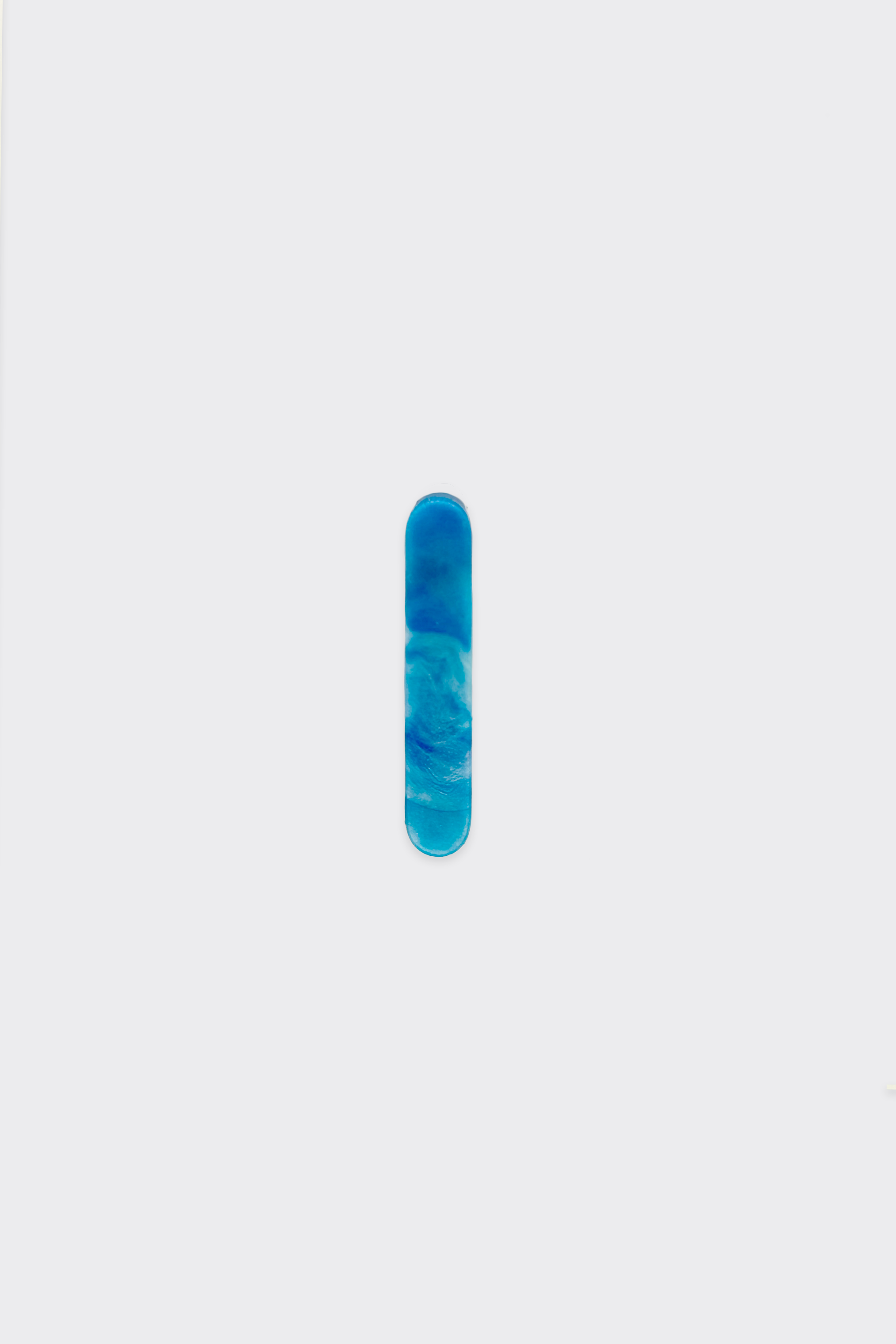 Blue Plastic Letters