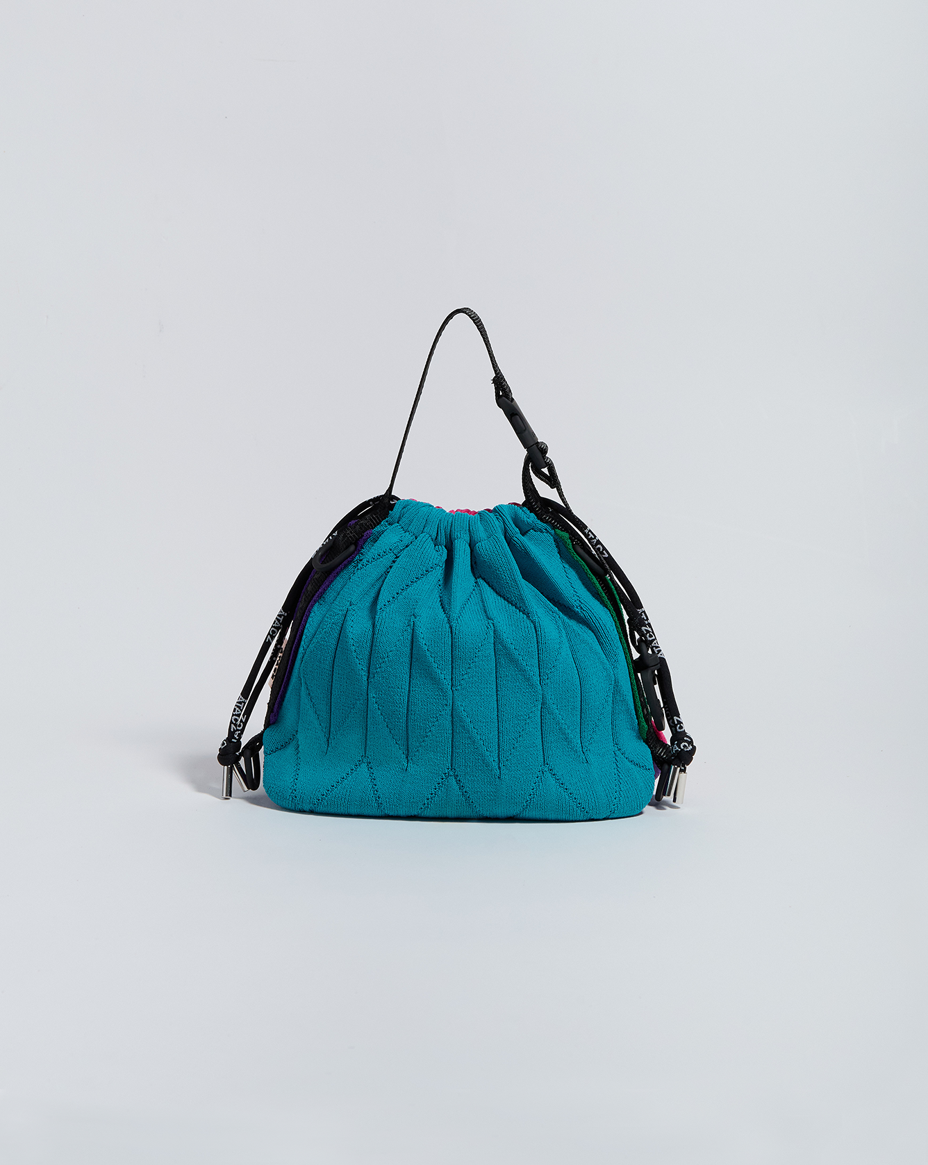 Twist Bag Fuchsia &amp; Turquoise