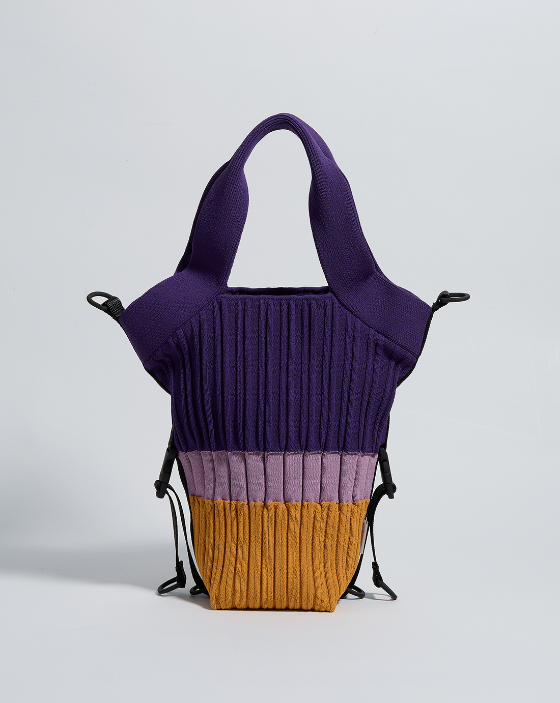 Voyage Tote Bag Purple Stripes