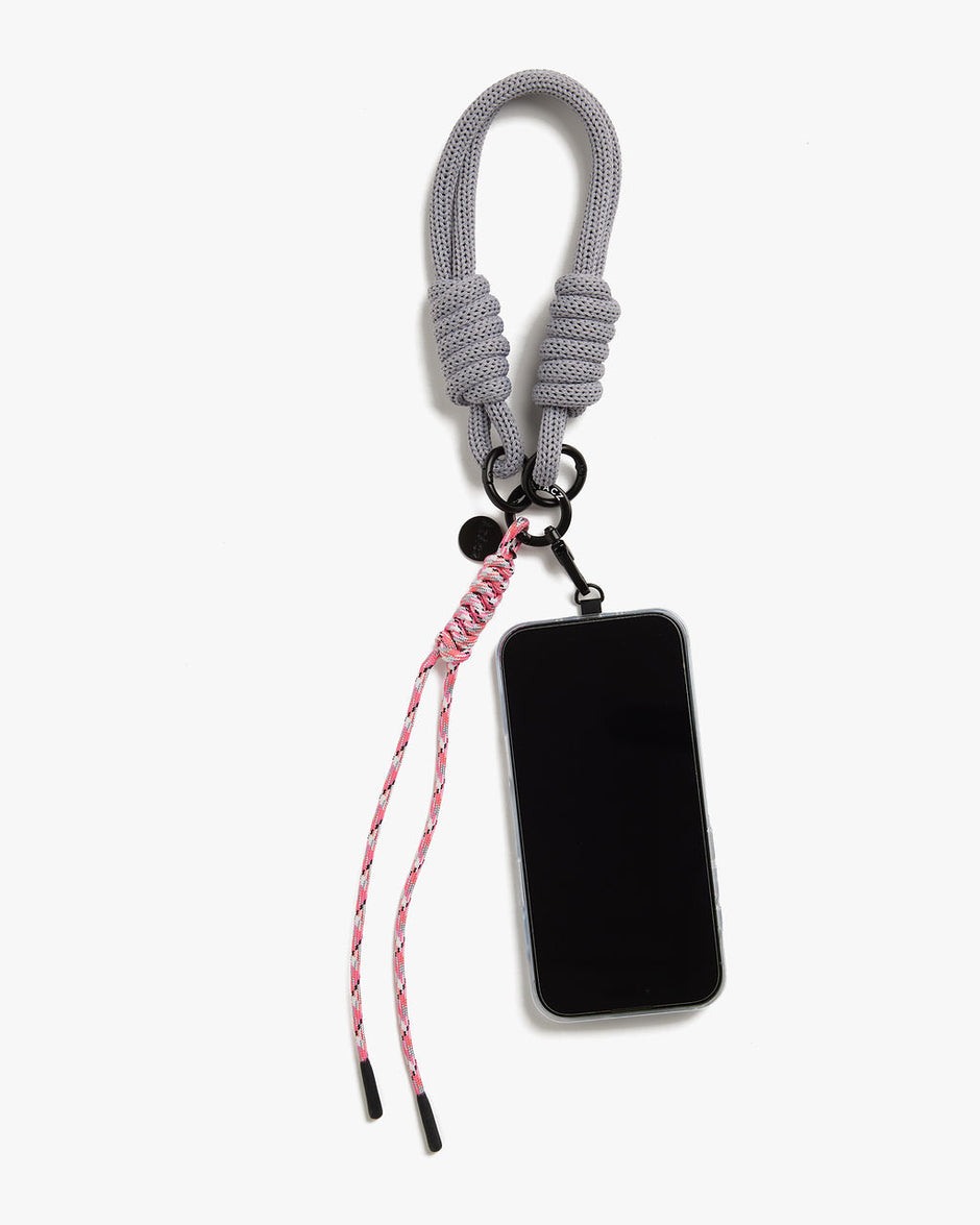 Cling Phone Strap — Heather Grey