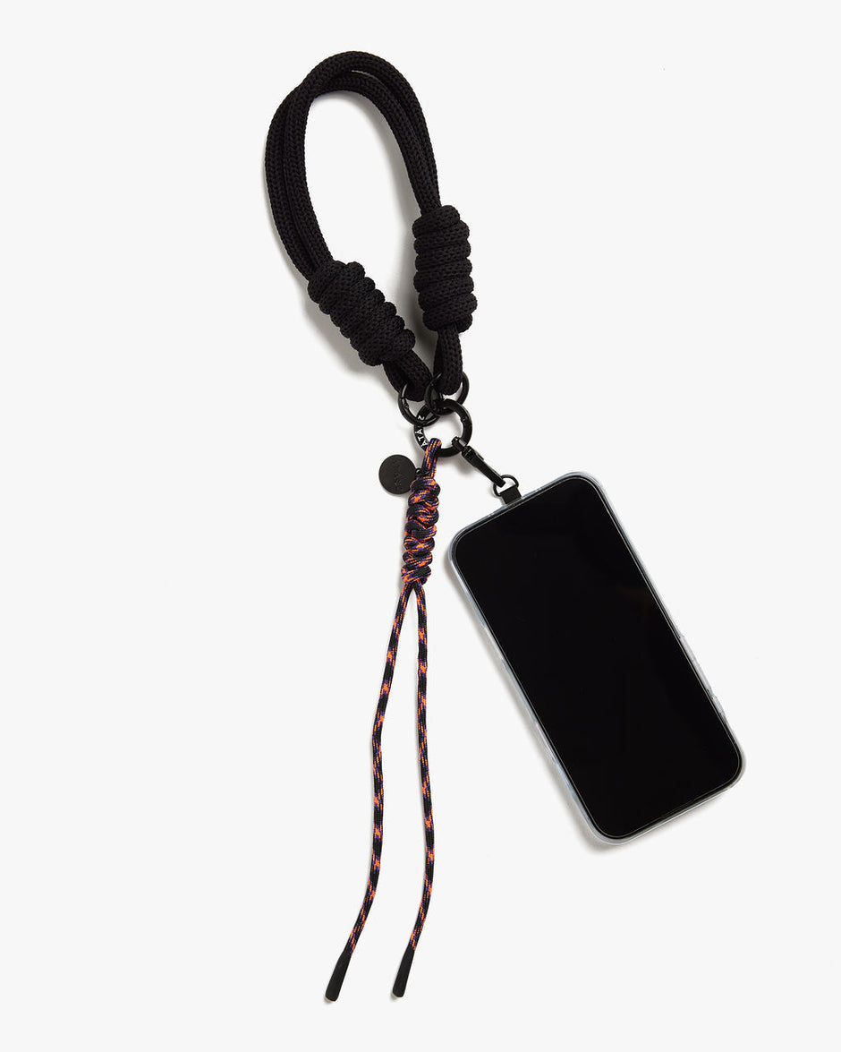 Cling Phone Strap — Black