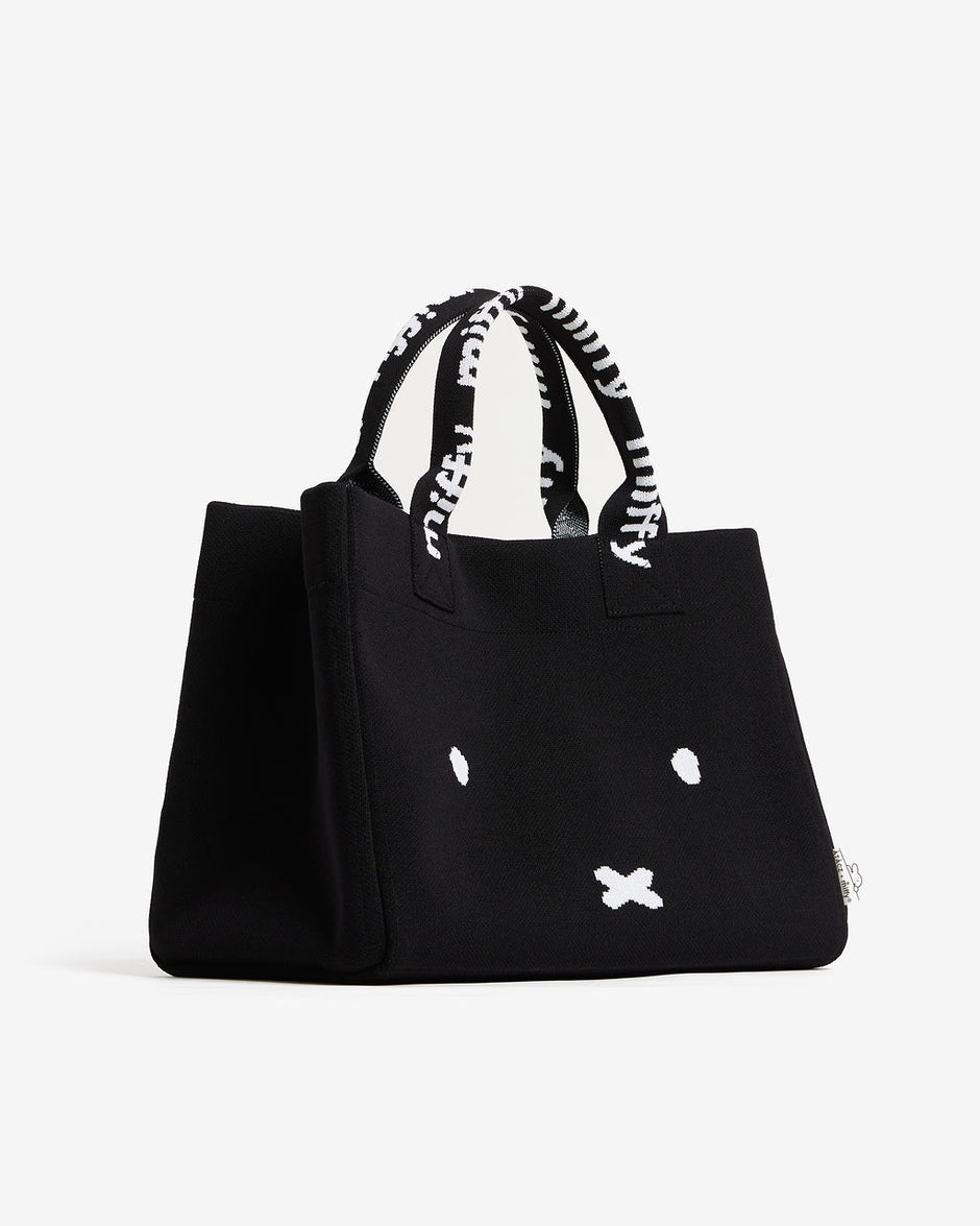 Miffy Statement Tote — Black