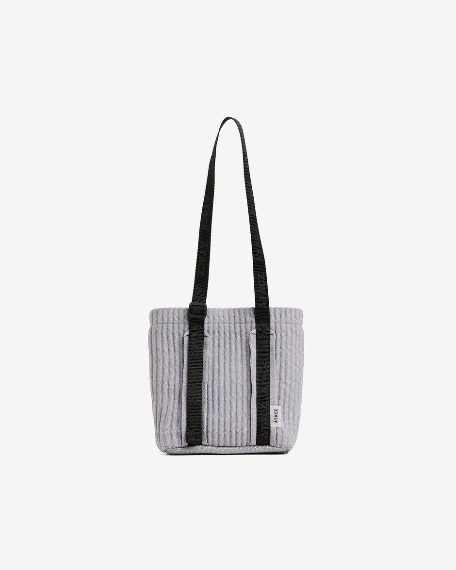 Nimbus Mini Tote — Grey Lurex