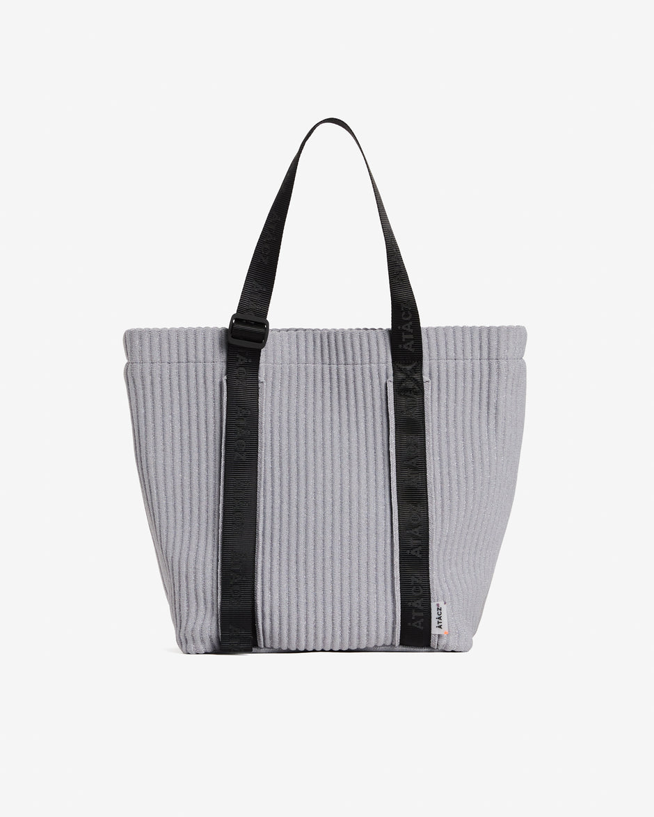 Nimbus Tote — Grey Lurex