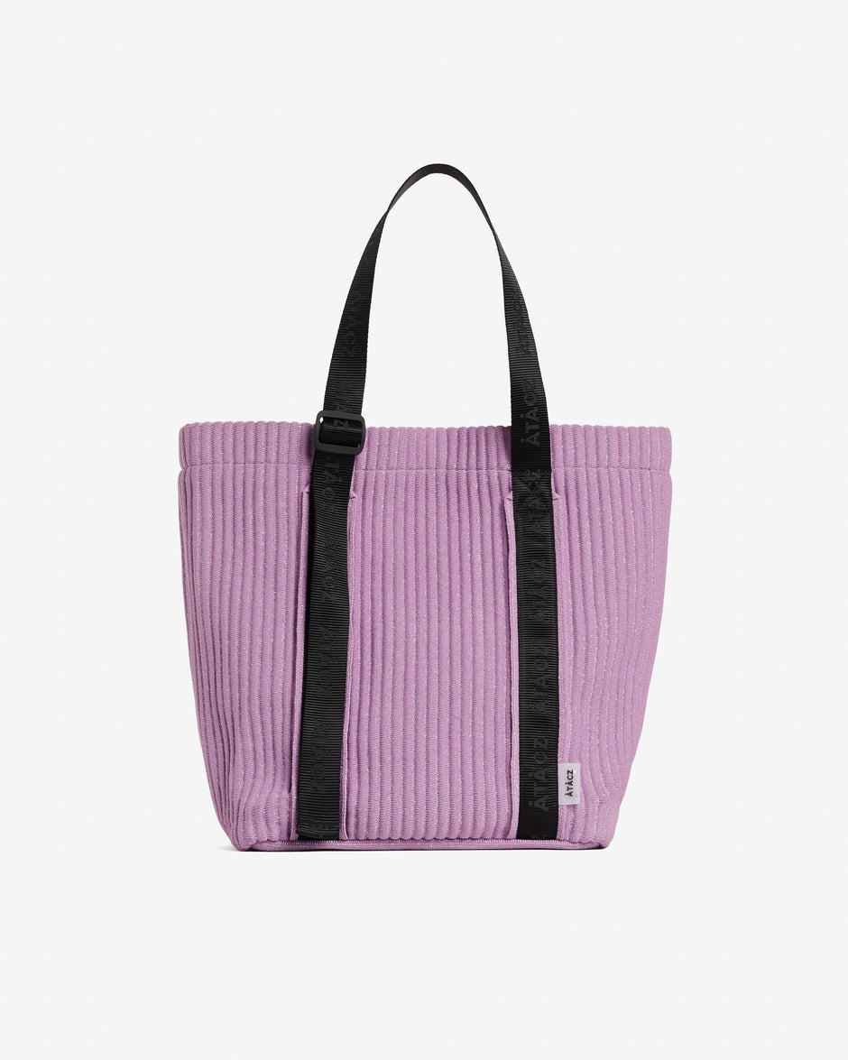Nimbus Tote — Lilac Lurex