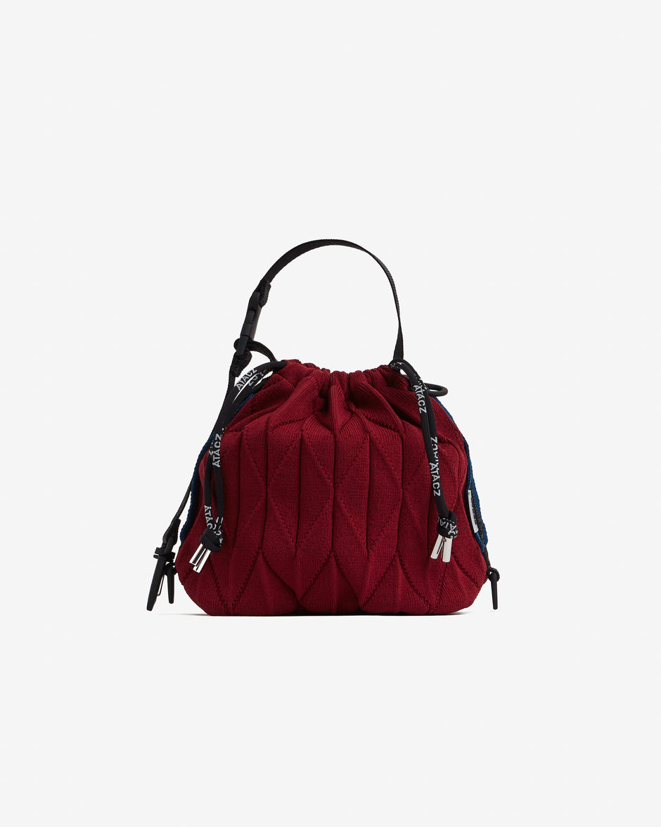 Twist Bag — Burgundy