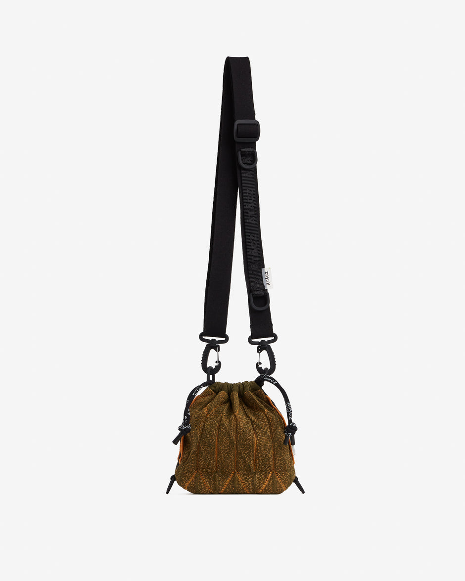 Urban Twist with Black Utility Strap — Army Green Melange