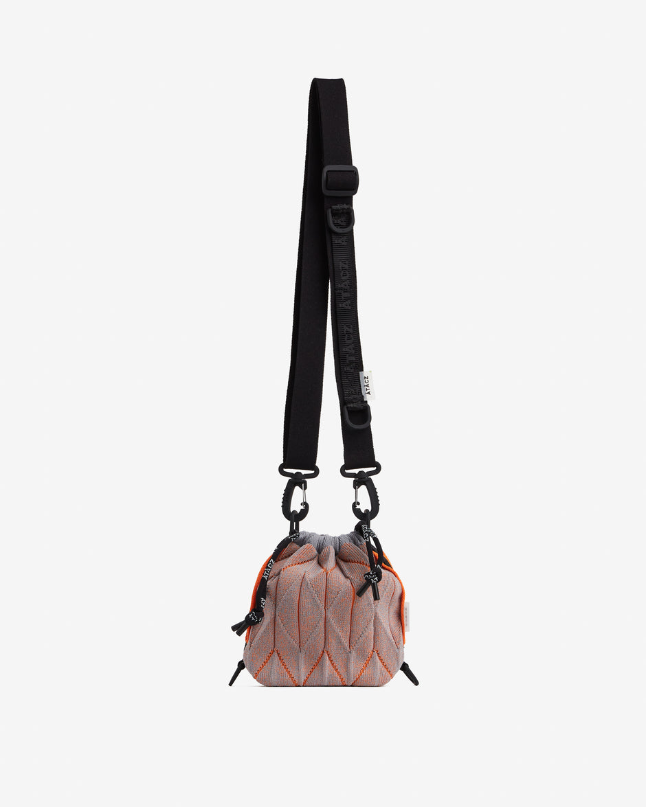Urban Twist with Black Utility Strap — Grey Melange