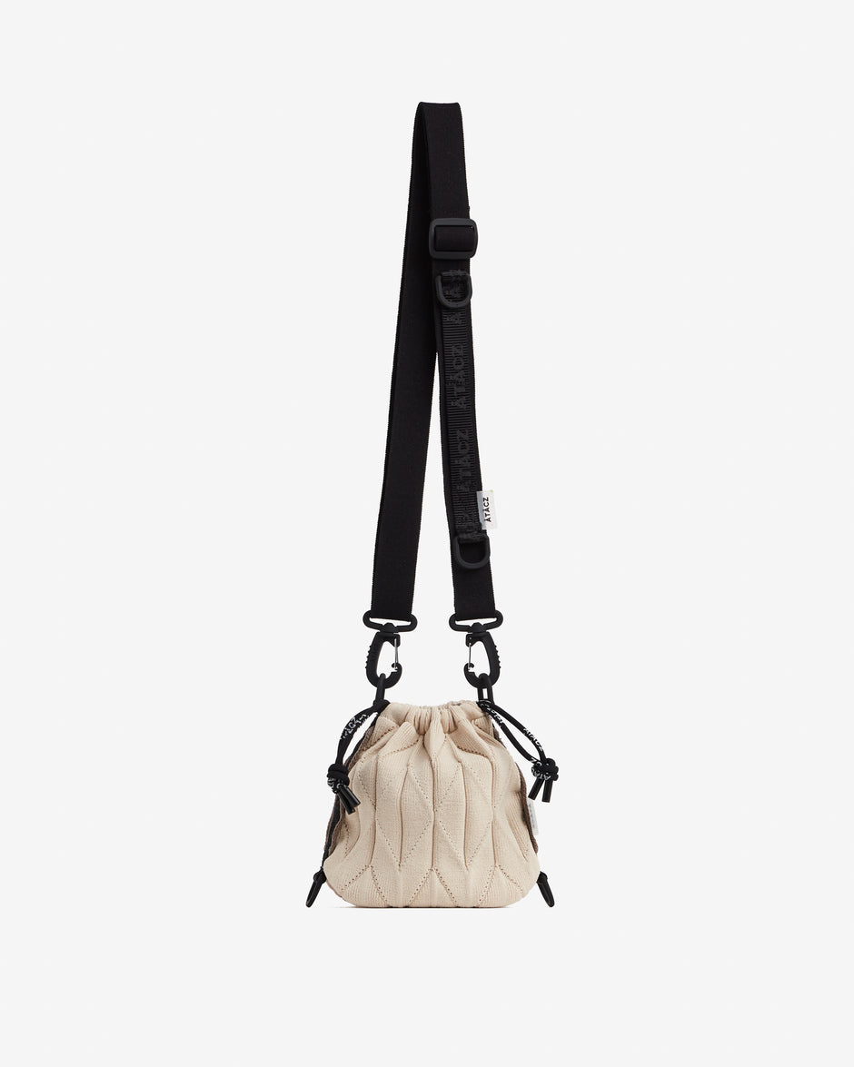Urban Twist with Black Utility Strap — Oatmeal