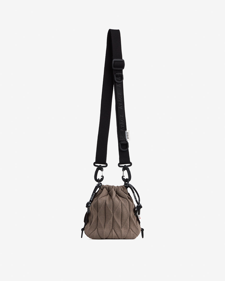 Urban Twist with Black Utility Strap — Taupe