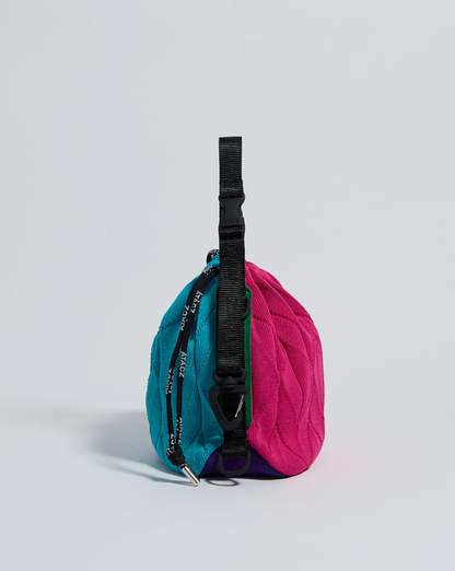 Twist Bag Fuchsia &amp; Turquoise