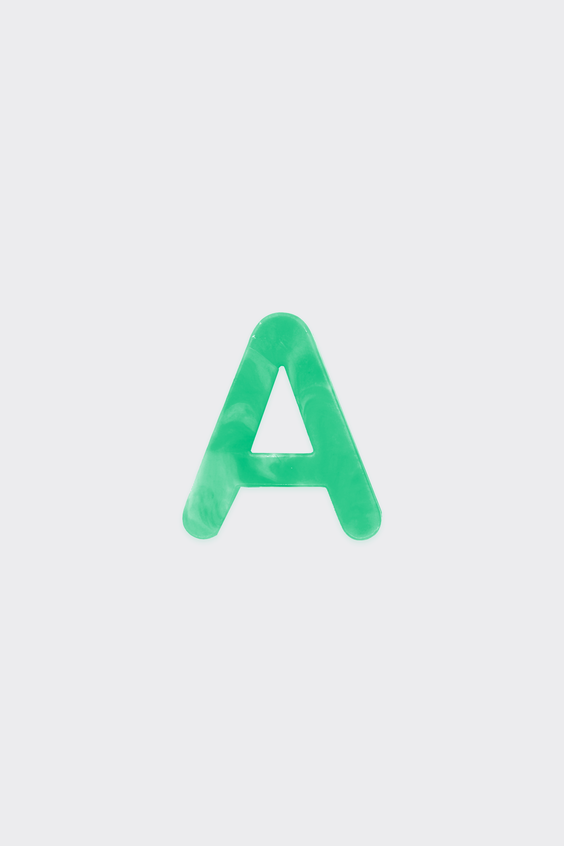 Green Plastic Letters