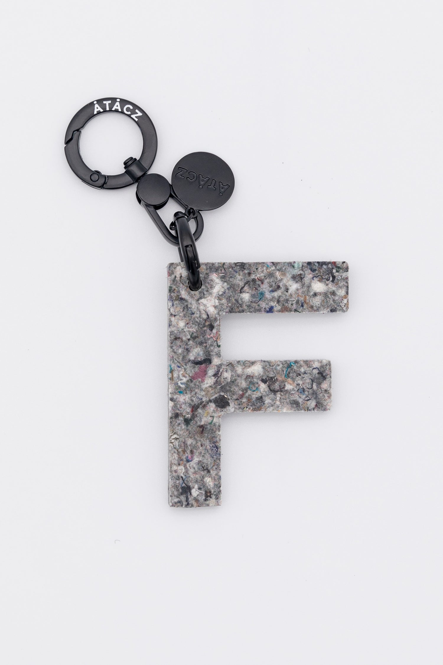 Atacz x Paneco Eco-Friendly Recycled Clothing Key Chain Black