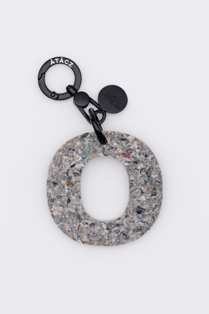 Atacz x Paneco Eco-Friendly Recycled Clothing Key Chain Black