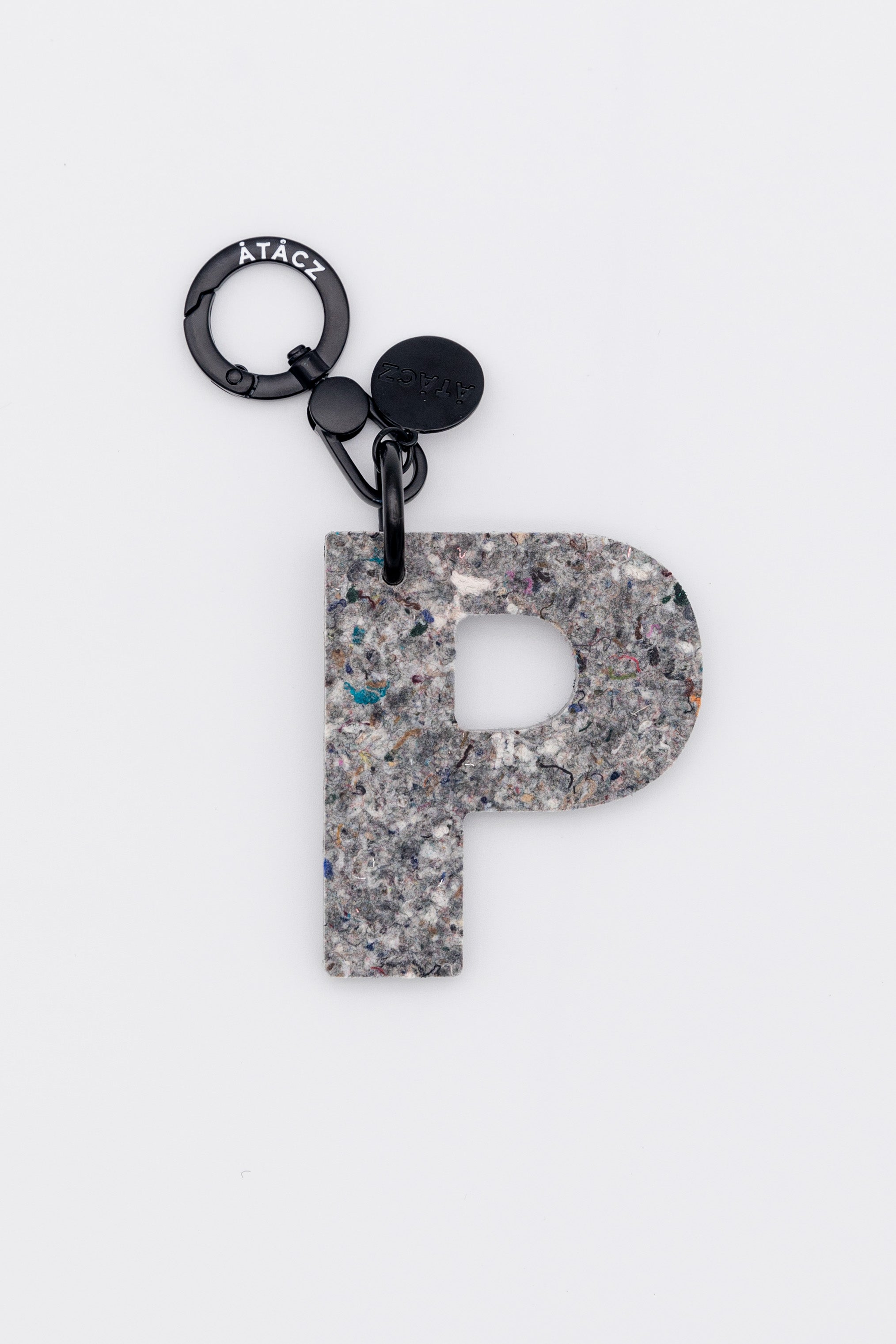 Atacz x Paneco Eco-Friendly Recycled Clothing Key Chain Black