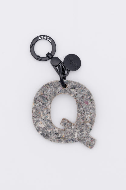 Atacz x Paneco Eco-Friendly Recycled Clothing Key Chain Black