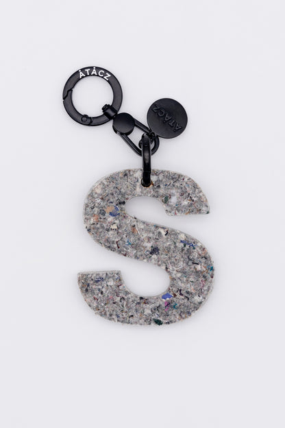 Atacz x Paneco Eco-Friendly Recycled Clothing Key Chain Black