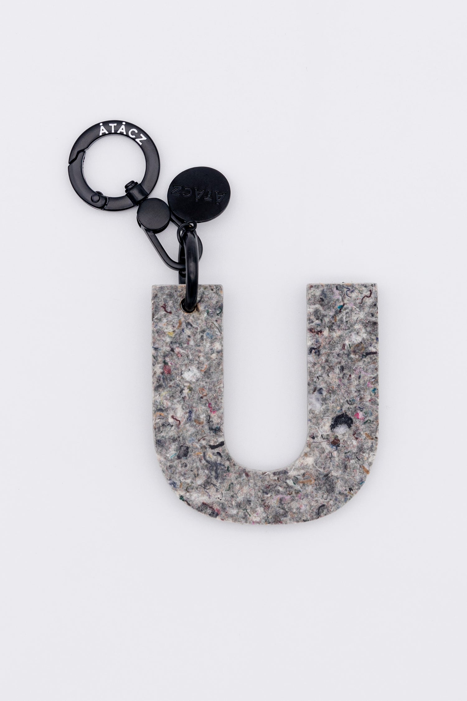 Atacz x Paneco Eco-Friendly Recycled Clothing Key Chain Black