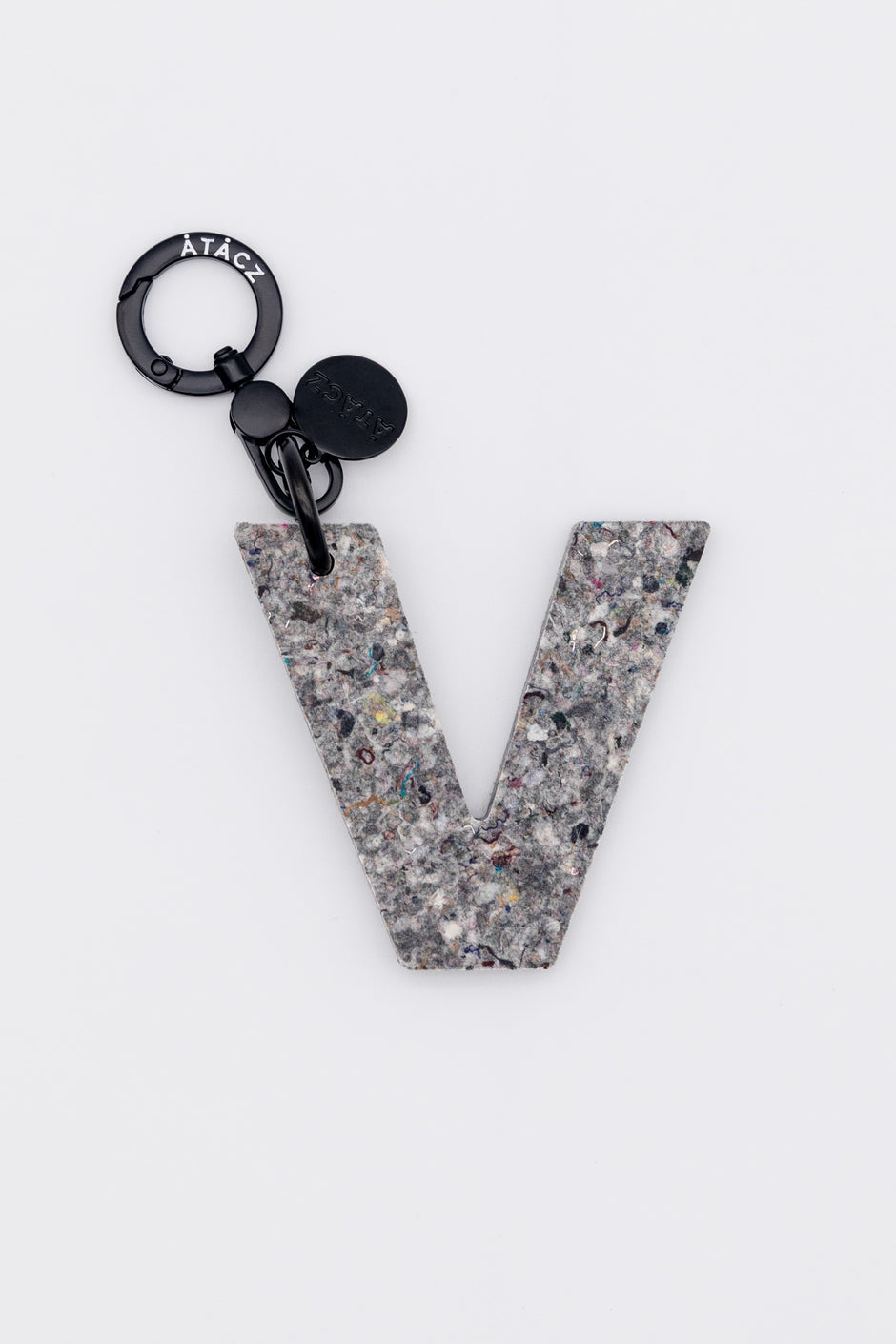 ATACZ x Paneco Keychain - Black — Black / V