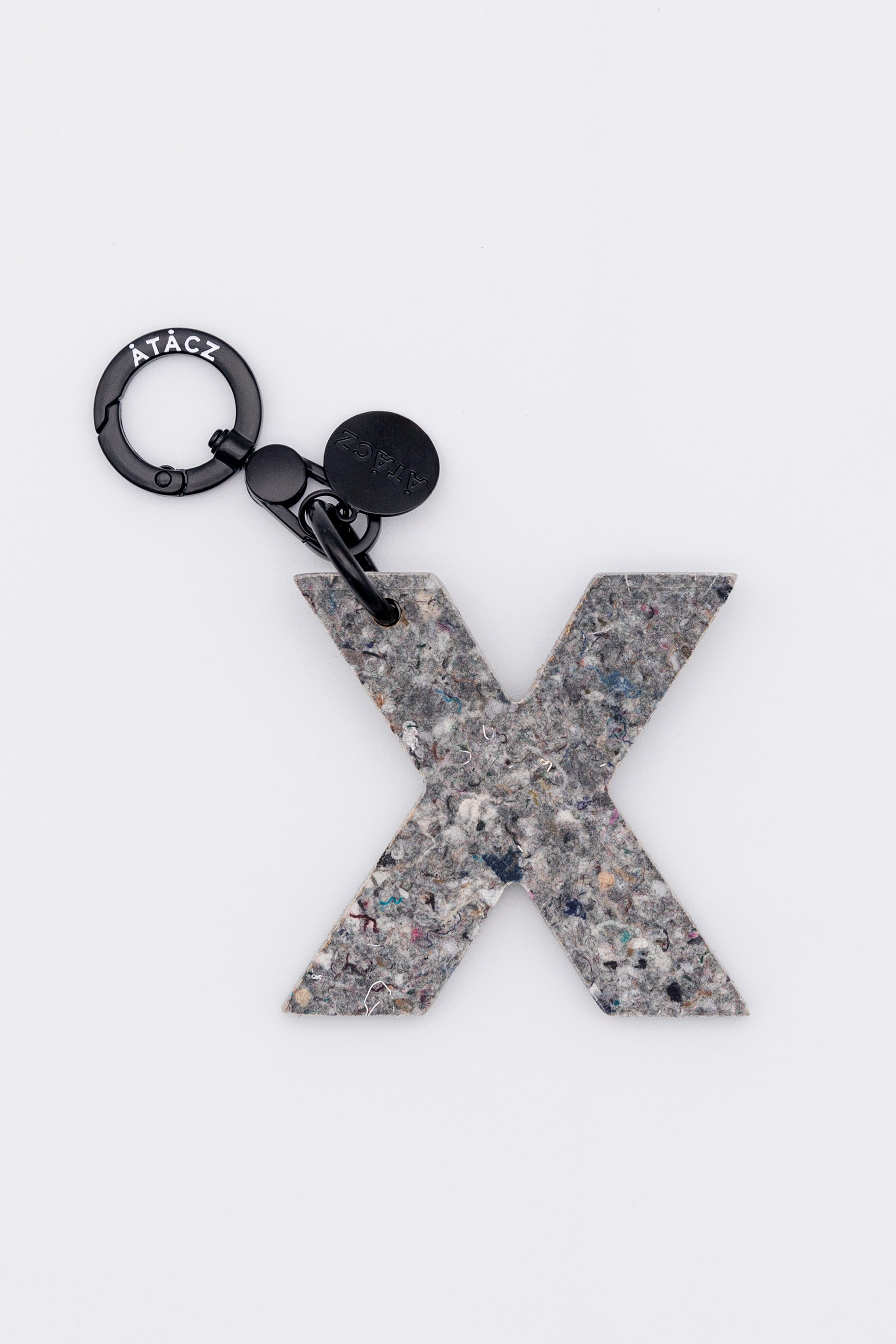 Atacz x Paneco Eco-Friendly Recycled Clothing Key Chain Black