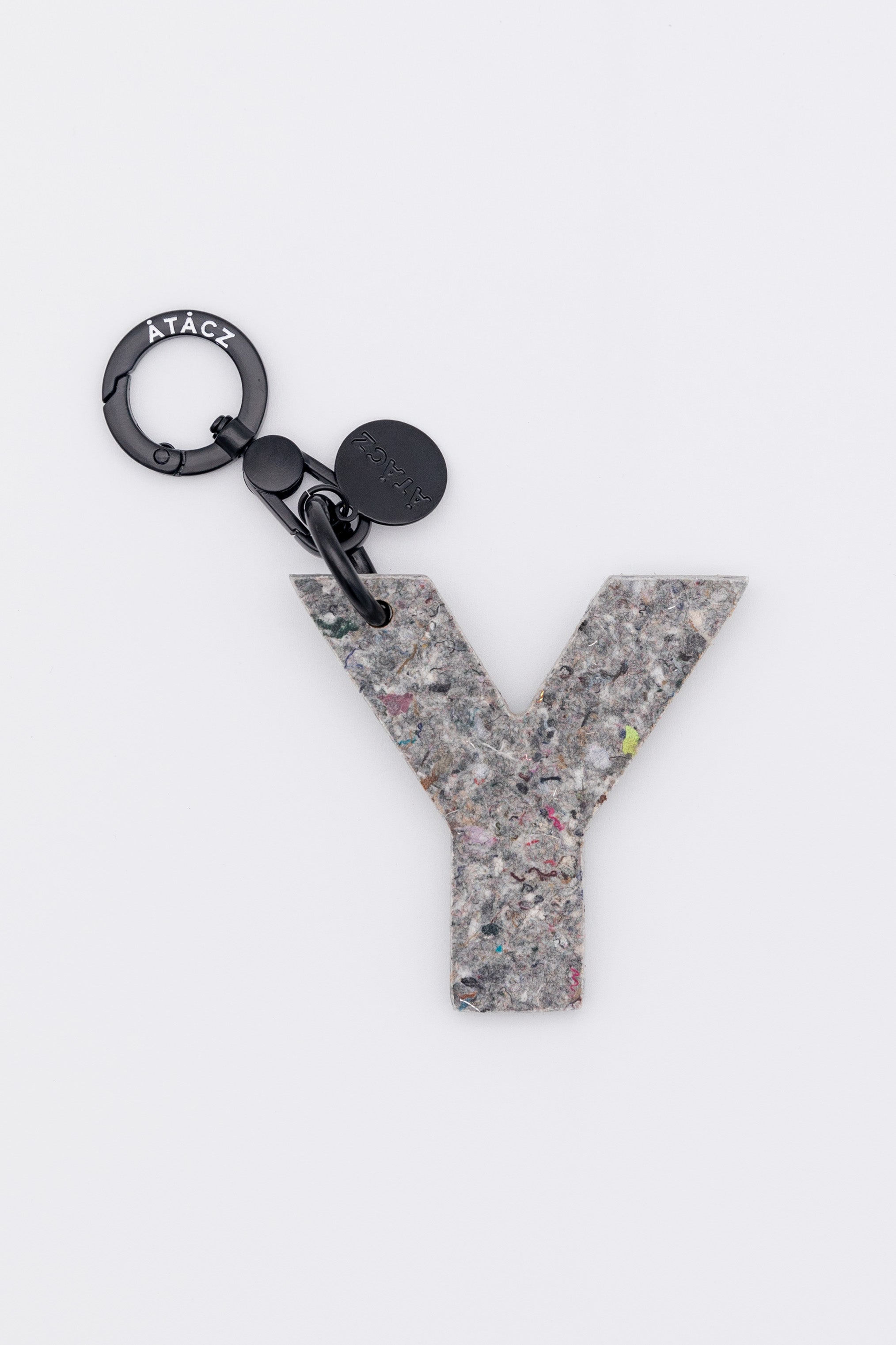 Atacz x Paneco Eco-Friendly Recycled Clothing Key Chain Black