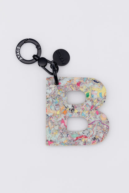 Atacz x Paneco Eco-Friendly Recycled Clothing Key Chain Grey