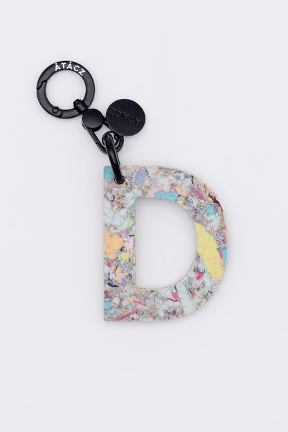 Atacz x Paneco Eco-Friendly Recycled Clothing Key Chain Grey