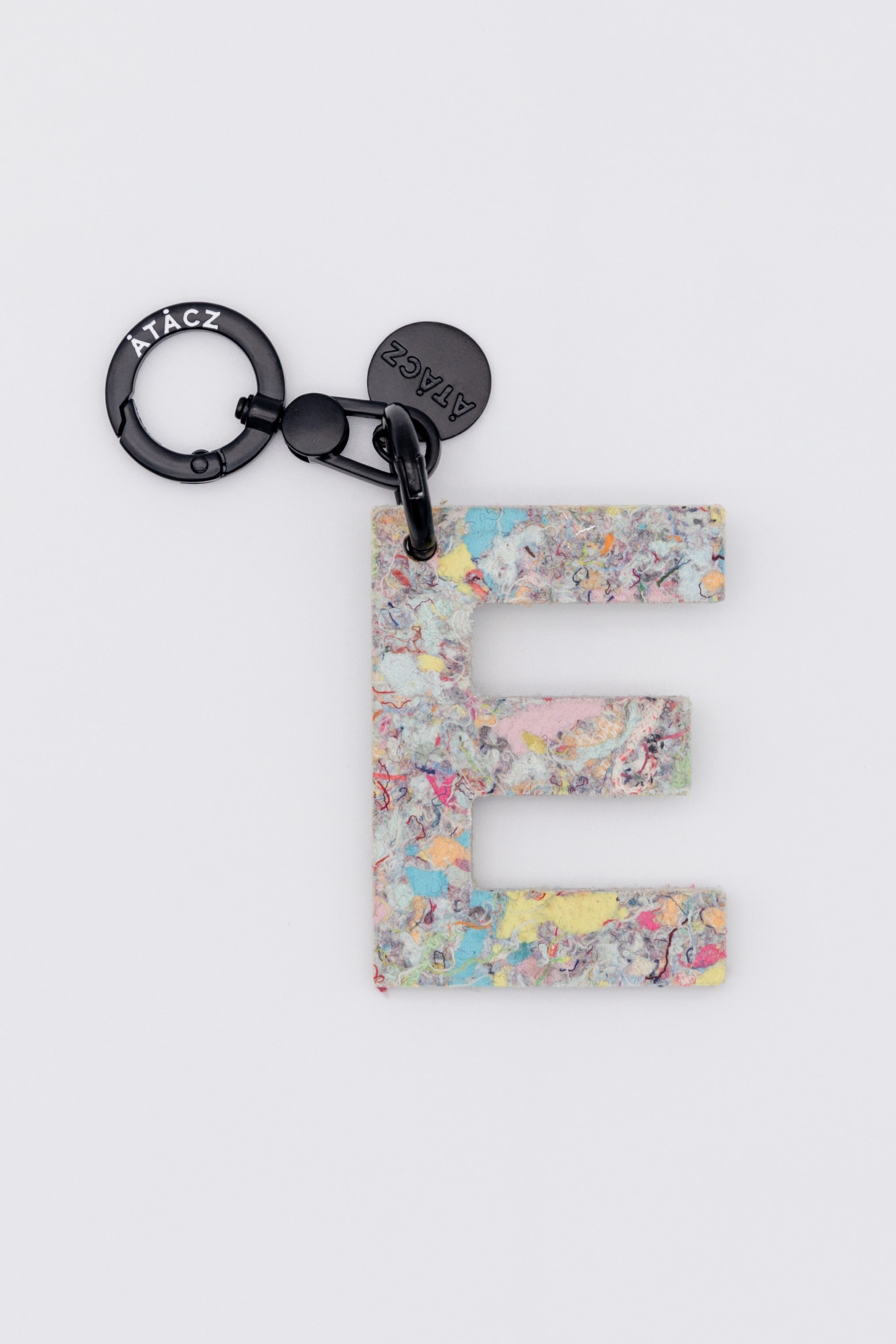 Atacz x Paneco Eco-Friendly Recycled Clothing Key Chain Grey