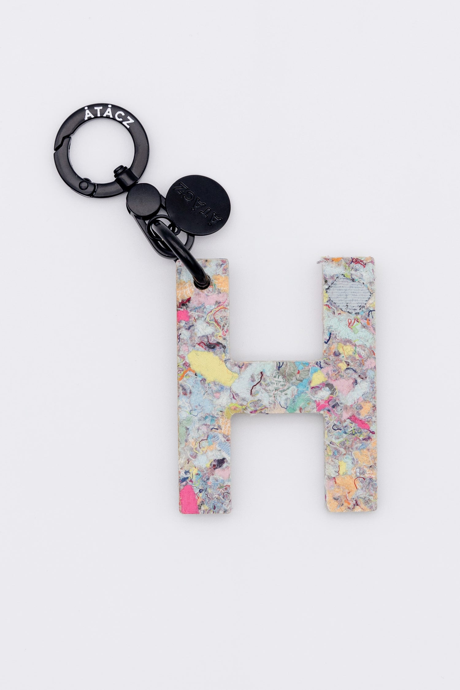 Atacz x Paneco Eco-Friendly Recycled Clothing Key Chain Grey