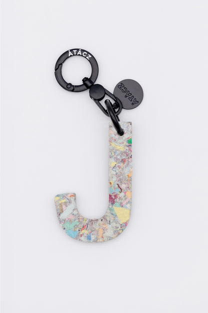 Atacz x Paneco Eco-Friendly Recycled Clothing Key Chain Grey