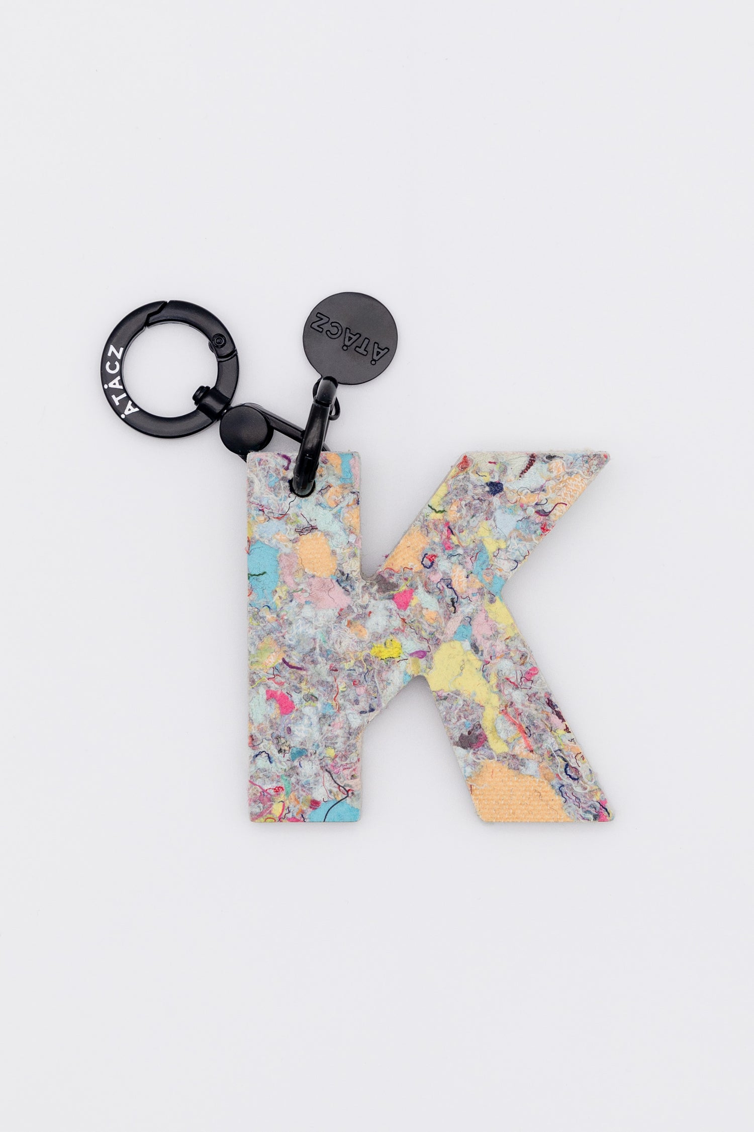 Atacz x Paneco Eco-Friendly Recycled Clothing Key Chain Grey