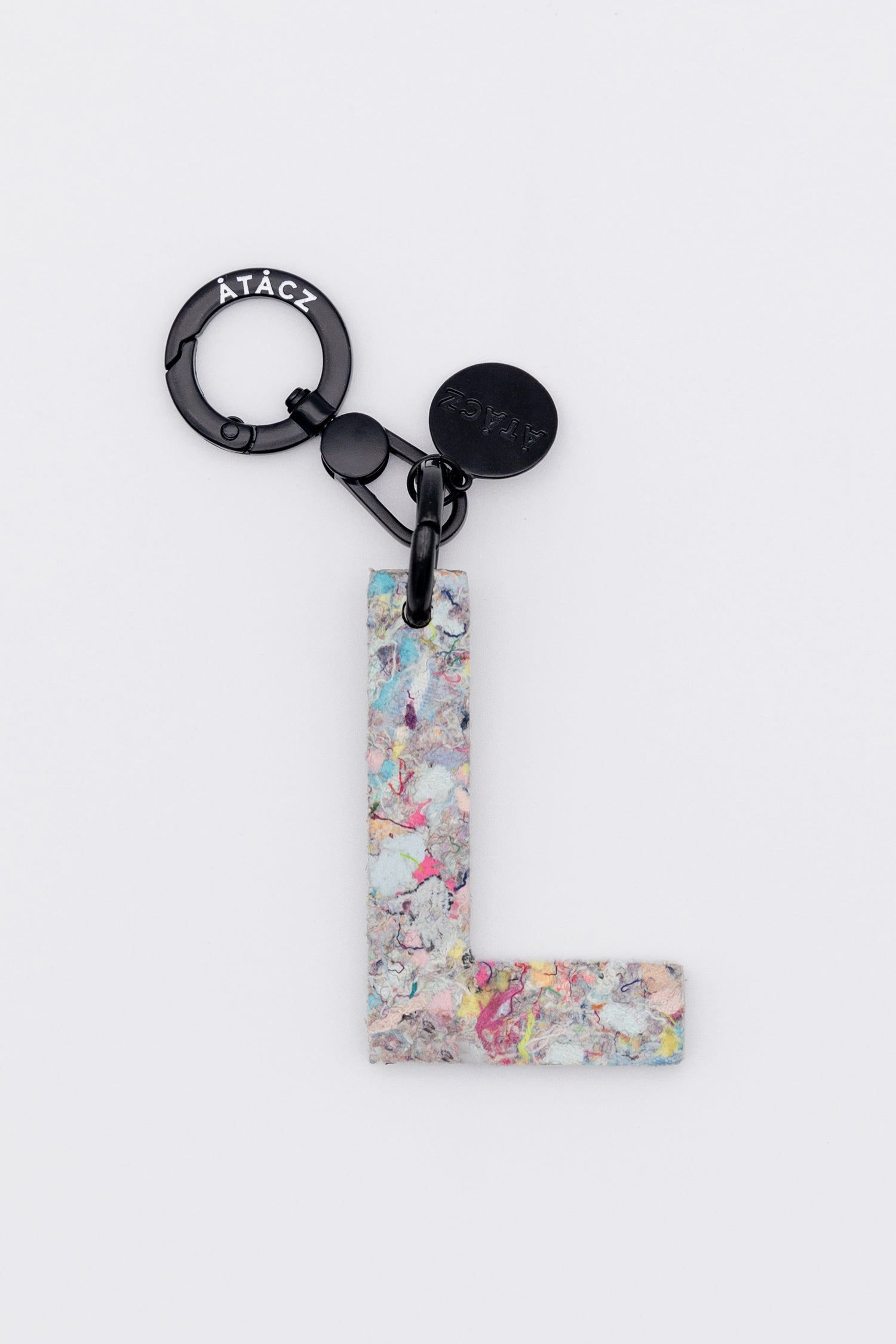 Atacz x Paneco Eco-Friendly Recycled Clothing Key Chain Grey