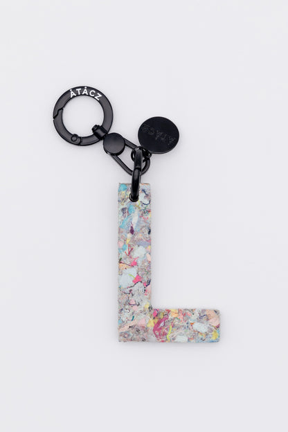 Atacz x Paneco Eco-Friendly Recycled Clothing Key Chain Grey