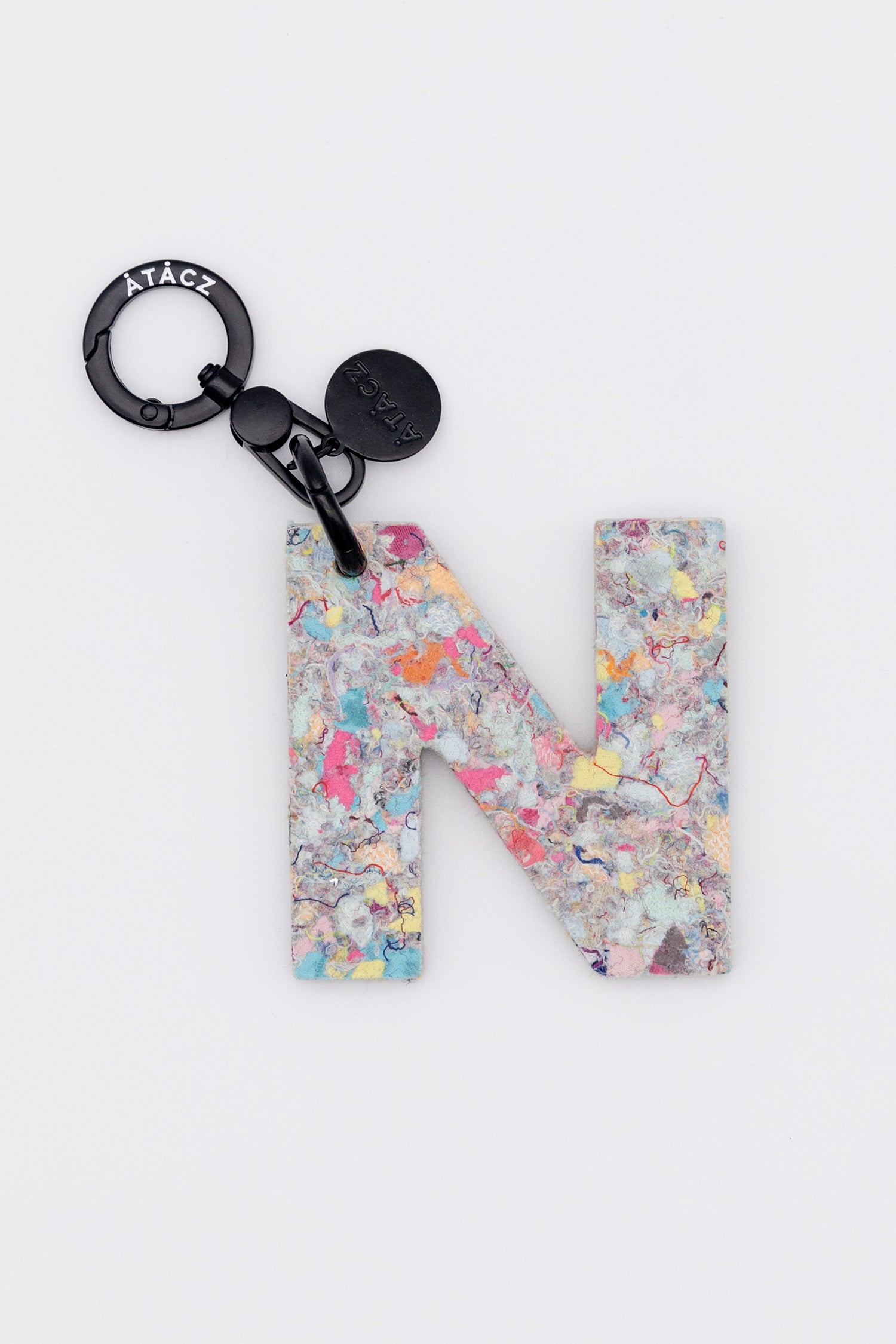 Atacz x Paneco Eco-Friendly Recycled Clothing Key Chain Grey