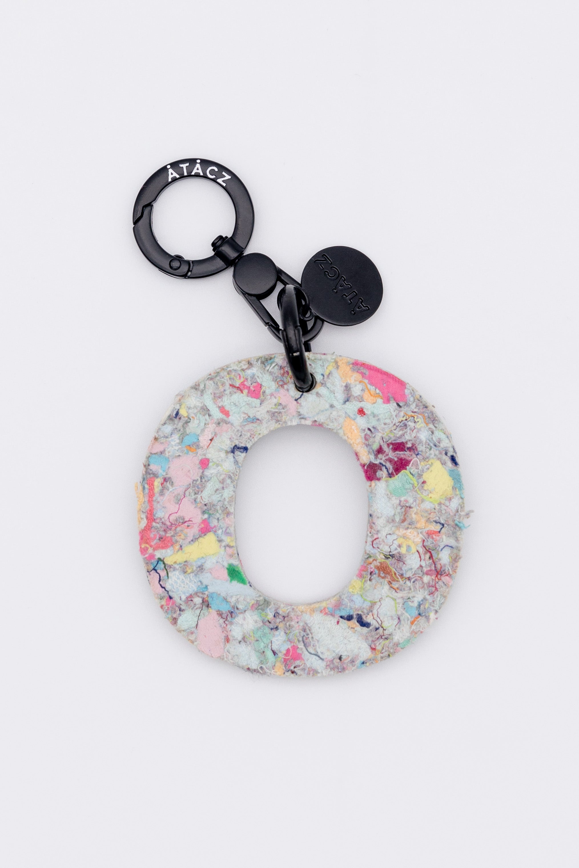 Atacz x Paneco Eco-Friendly Recycled Clothing Key Chain Grey