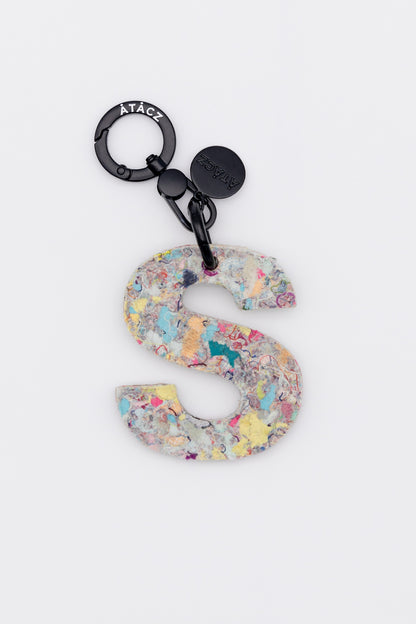 Atacz x Paneco Eco-Friendly Recycled Clothing Key Chain Grey