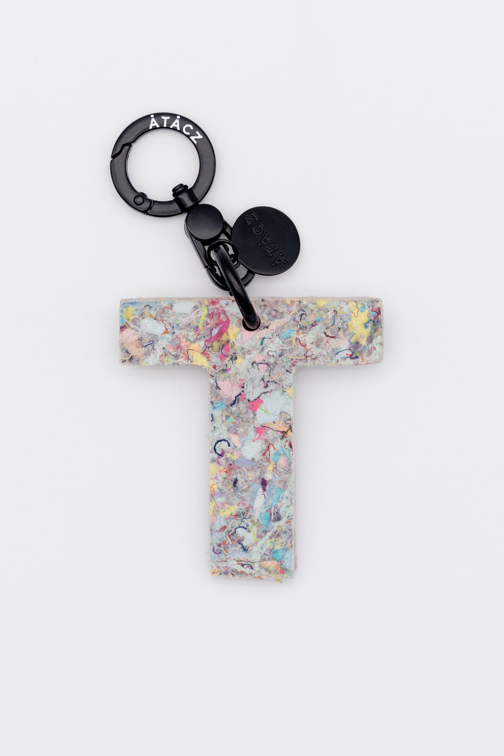 Atacz x Paneco Eco-Friendly Recycled Clothing Key Chain Grey