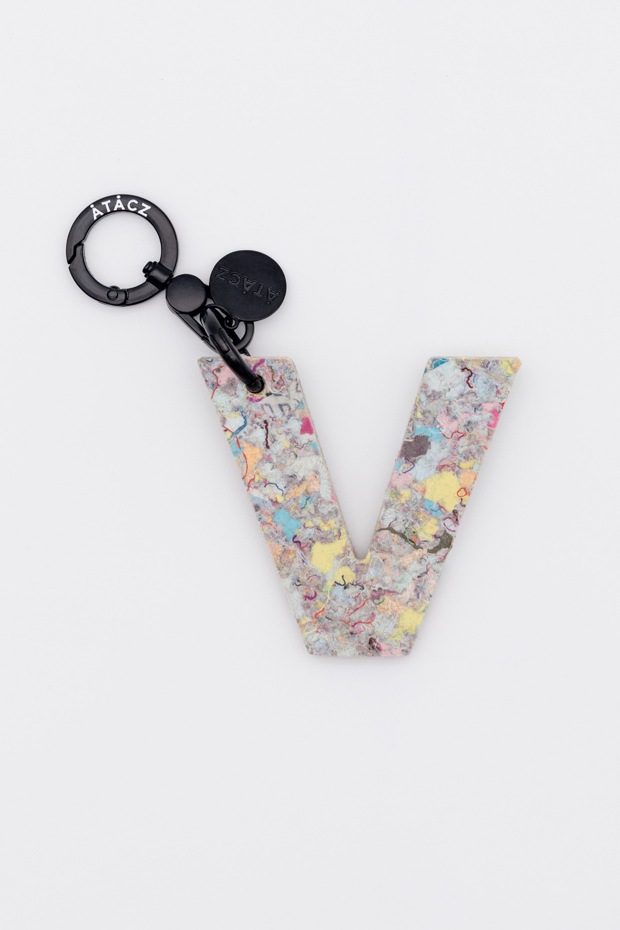 Atacz x Paneco Eco-Friendly Recycled Clothing Key Chain Grey