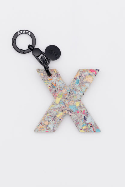 Atacz x Paneco Eco-Friendly Recycled Clothing Key Chain Grey