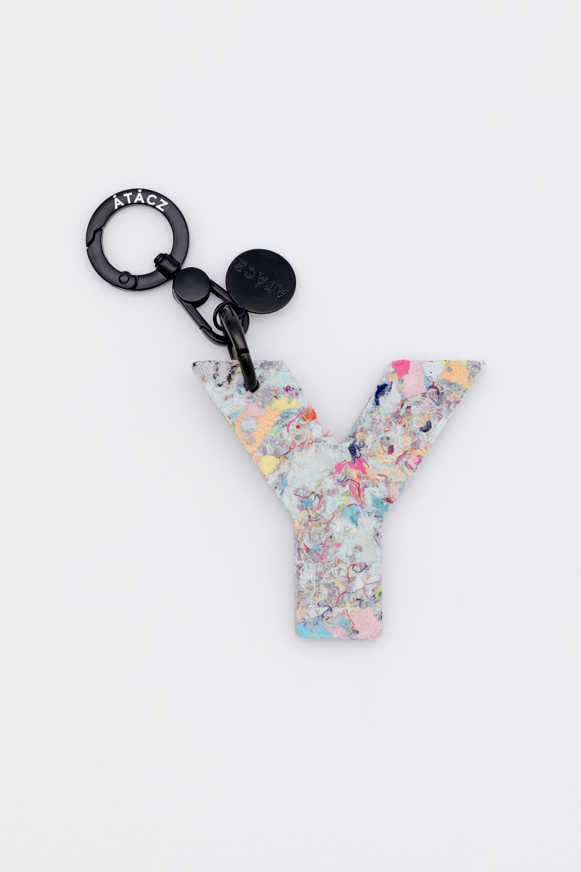 Atacz x Paneco Eco-Friendly Recycled Clothing Key Chain Grey