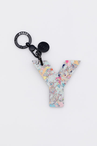 Atacz x Paneco Eco-Friendly Recycled Clothing Key Chain Grey