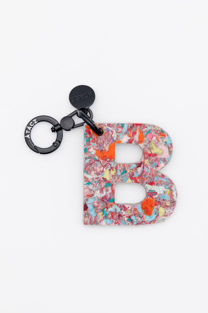 Atacz x Paneco Eco-Friendly Recycled Clothing Key Chain Pink