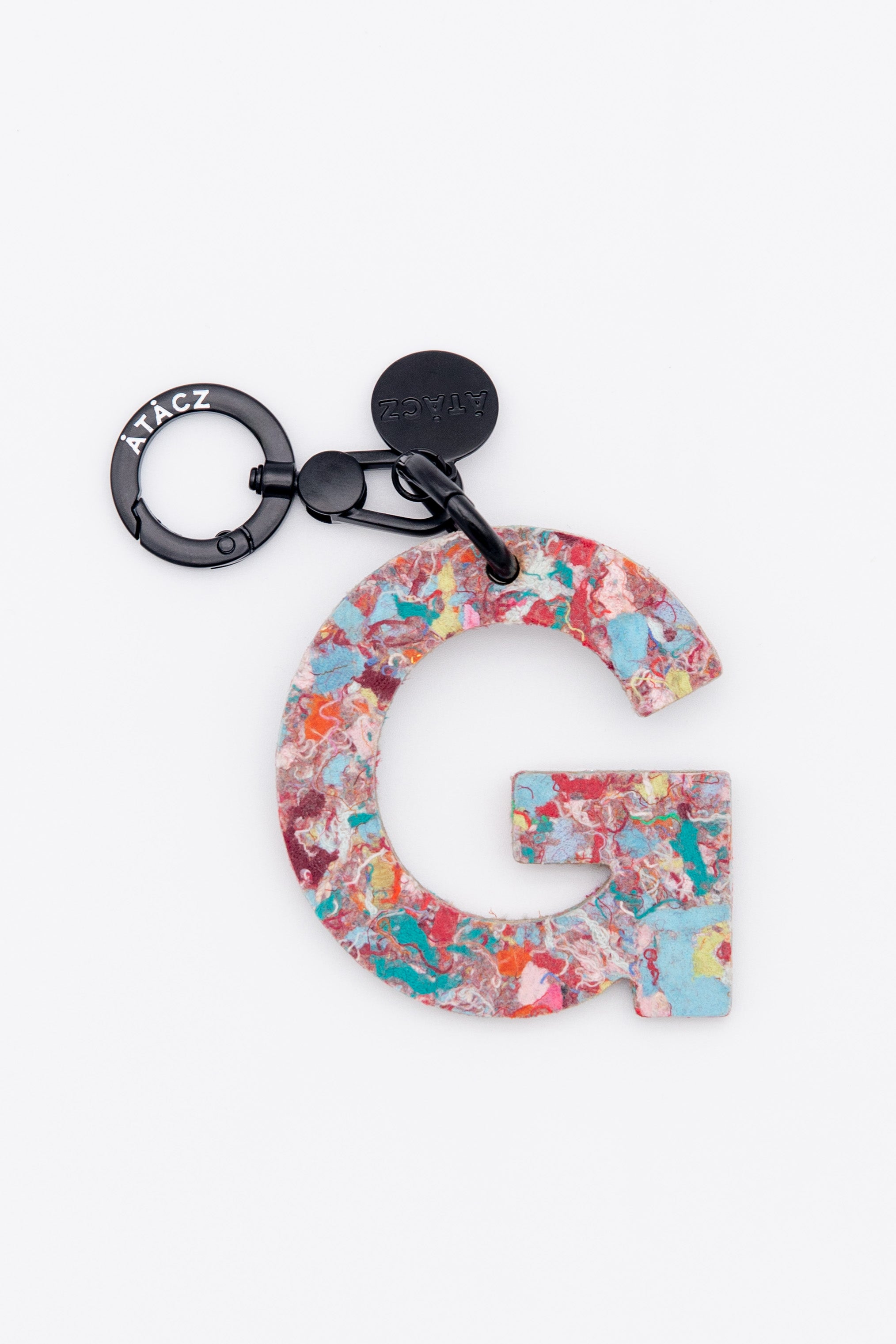 Atacz x Paneco Eco-Friendly Recycled Clothing Key Chain Pink