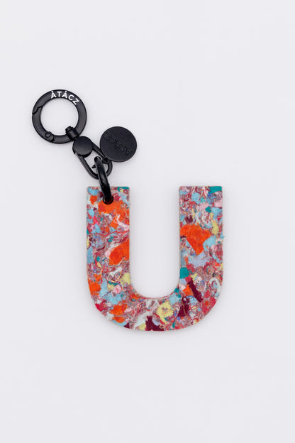 Atacz x Paneco Eco-Friendly Recycled Clothing Key Chain Pink