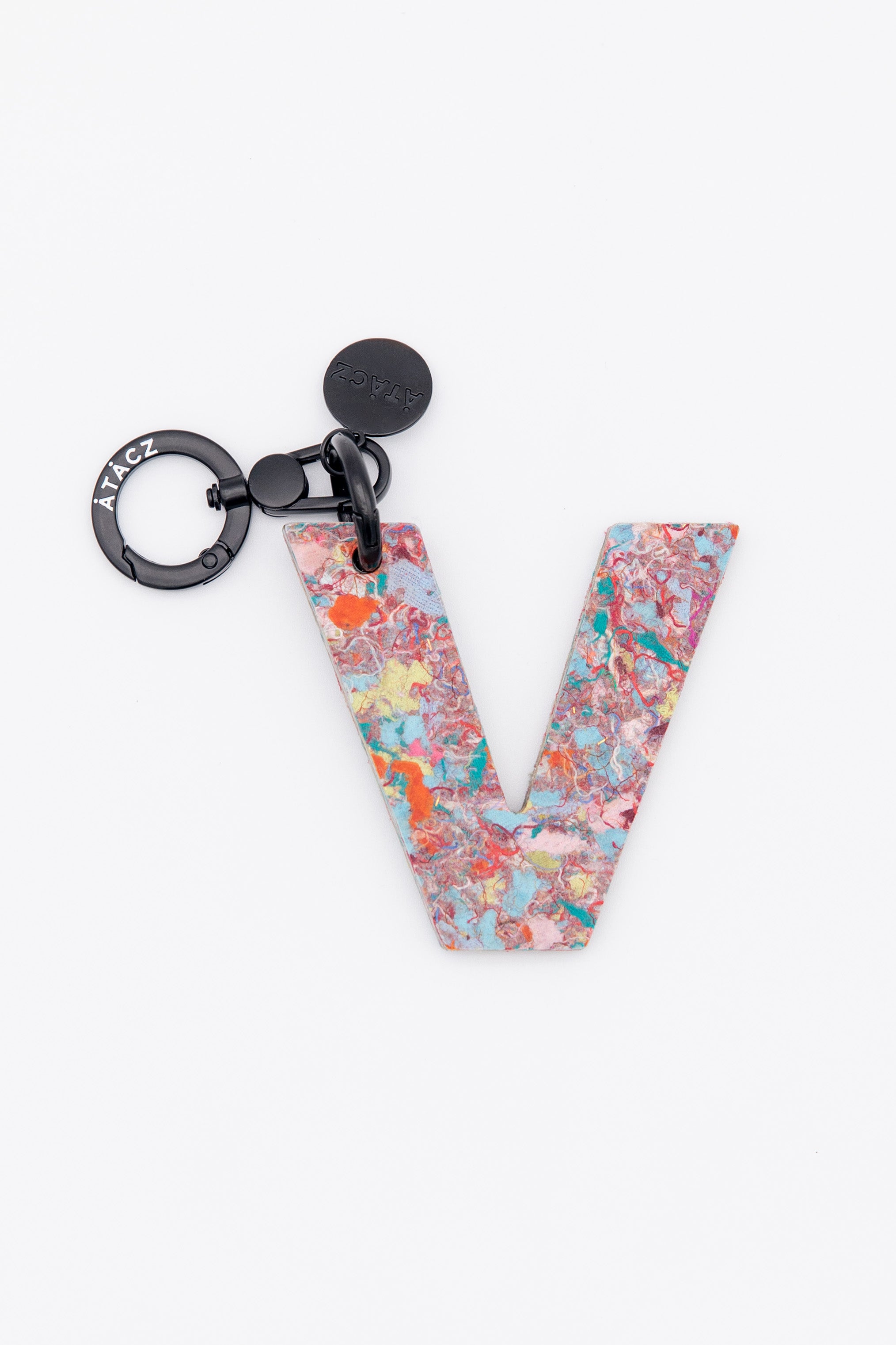 Atacz x Paneco Eco-Friendly Recycled Clothing Key Chain Pink