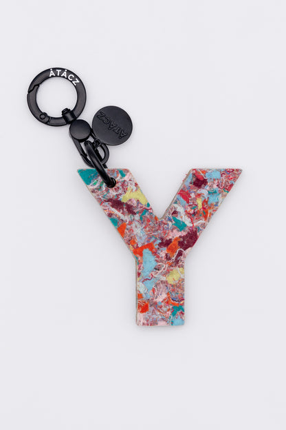 Atacz x Paneco Eco-Friendly Recycled Clothing Key Chain Pink