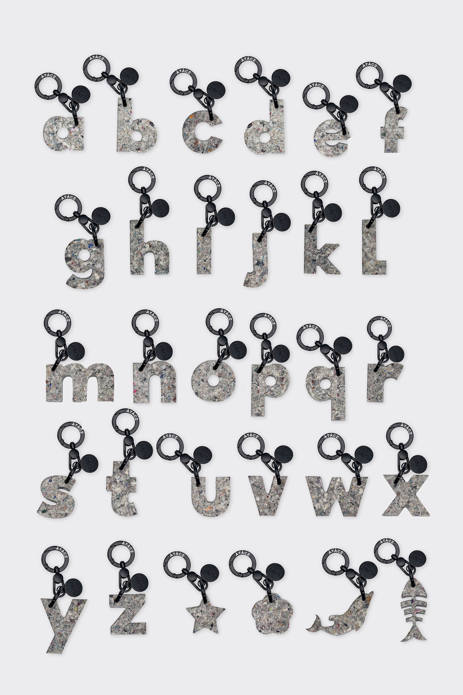 ATACZ x Paneco Small Keychain - Black